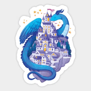 Dragon Castle Sticker